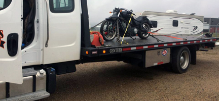 Motorcycle Hauling 